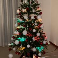 Albero di Natale a fibre ottiche