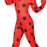 vestito carnevale LADYBUG.  6 - 8 ANNI