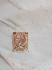 francobollo raro Siracusa 