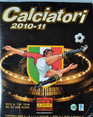 Album Calciatori Panini 2010/11÷ 50" completo