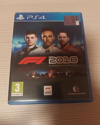 F1 2018 ps4