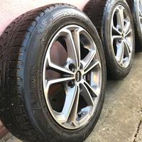 4 CERCHI IN LEGA MAK R17" RENAULT+GOMME+ACCESSORI