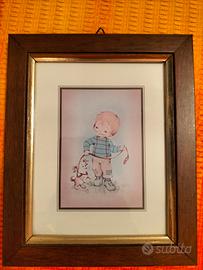 Quadretto vintage anni'80 