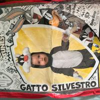 Vestito carnevale gatto silvestro