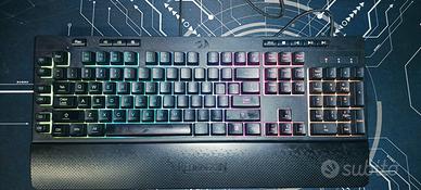 Tastiera gaming retroilluminata RGB