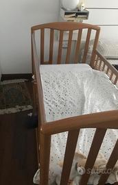 Lettino in legno per bambino incluso materasso