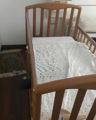 Lettino in legno per bambino incluso materasso