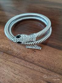 bracciale serpente a molla