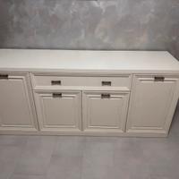 Credenza in stila classico colore avorio