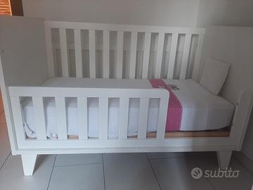 lettino bimba bianco