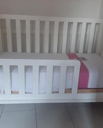 lettino bimba bianco