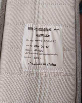 Materasso singolo cm.80x190