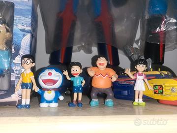 set doraemon in pvc personaggi