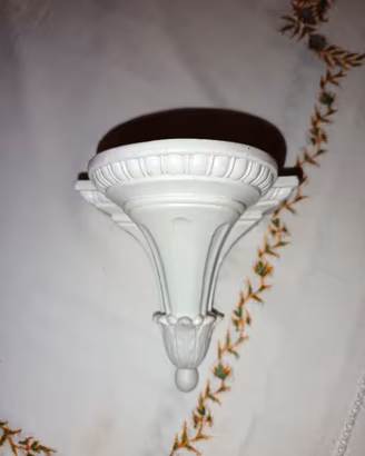mensola piccola in gesso antica anni '40.