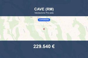 Immobile in asta di 808 m² a Cave
