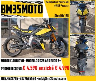 Fantic Motor Stealth 125 - su strada
