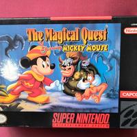 SNES The Magical Quest Mickey Mouse 1991 originale