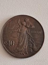 10 Centesimi 1861/1911