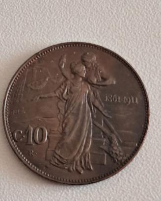 10 Centesimi 1861/1911