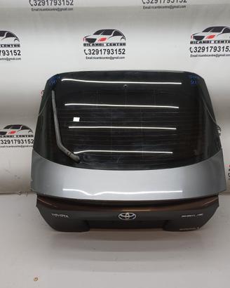 Portellone cofano posteriore baule toyota prius iv