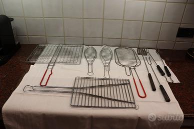 Set accessori per griglia/barbecue