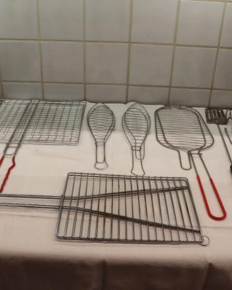 Set accessori per griglia/barbecue