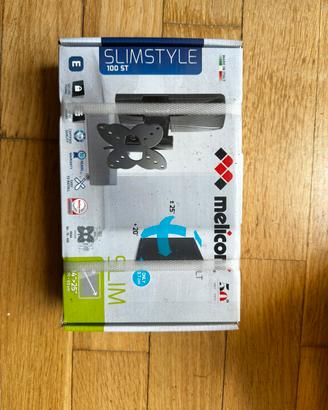 supporto TV a muro Meliconi SlimStyle 100 ST.