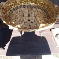 Cestino grande in vimini 