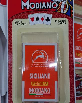 Carte da gioco siciliane MODIANO (NUOVE)