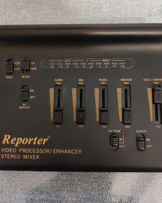 Mixer Stereo/Video Processore