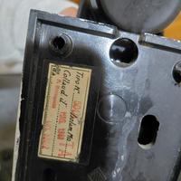 Citofono vintage in bachelite nera 