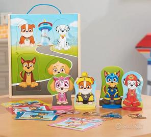 Gioco magnetico in legno Paw Patrol 