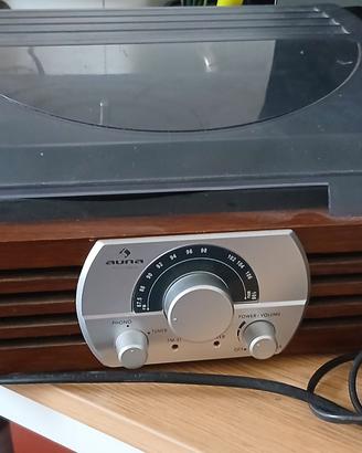giradischi e radio Auna