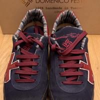 Premiata Sneakers Uomo pelle blu 43 OTTIME