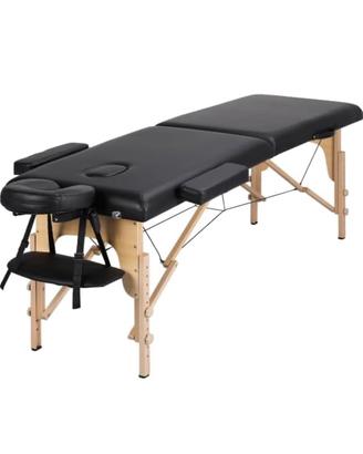 Yaheetech Lettino da Massaggio Portatile Pieghevol