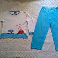 Pigiama bambina tg 11-12 anni