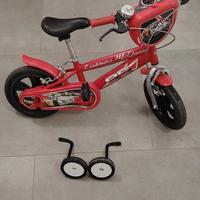 bici bambino cars 12"