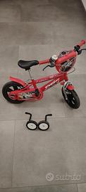 bici bambino cars 12"