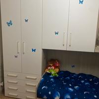 Cameretta bombi/e 3 posti letto