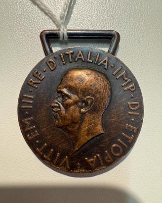 Medaglia commemorativa Africa Orientale