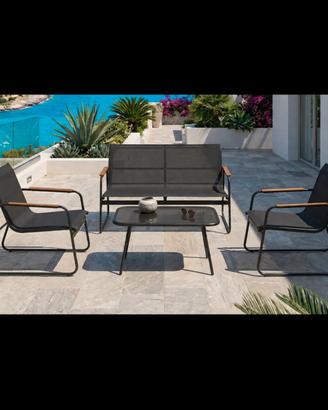 salotto coffee set per esterno 