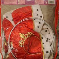 vestito Carnevale Regina 5/7 anni