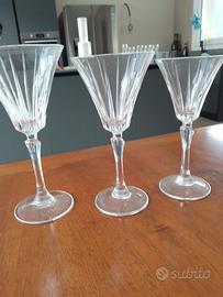Bicchieri in cristallo