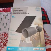 Ezviz Telecamera a Pannello Solare+Scatola