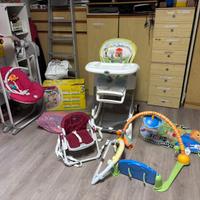 Seggiolone, sedia, dondolino, palestrinr