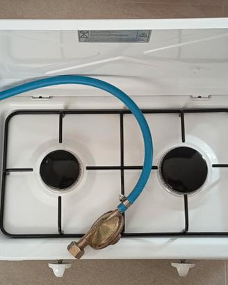 Cucina a gas 2 fuochi