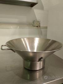 Cola fritto professionale inox