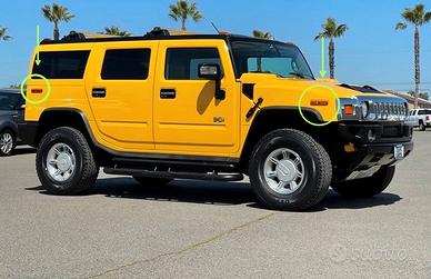 Hummer H2 - 4 luci ingombo laterali - side markers