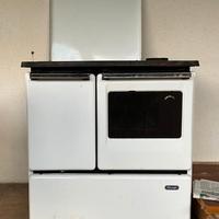 Stufa a legna con forno