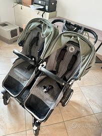 Passeggino gemellare/fratellare bugaboo